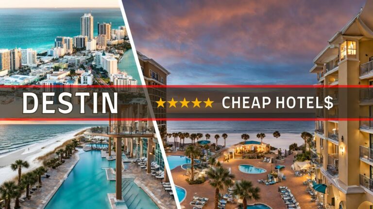 Top 10 Best Budget Hotels in DESTIN Florida | Top Rated 2024