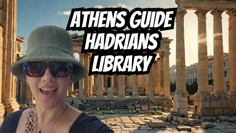 Athens, Greece: Hadrians Library | Athens Travel Guide (+ tips)