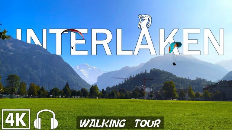 Interlaken Switzerland Travel Guide: 15 BEST Things INTERLAKEN in spring, Switzerland, Relaxing