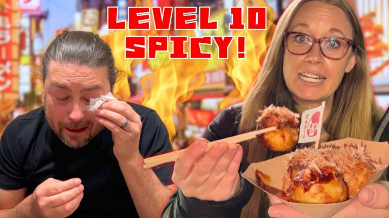 OSAKA Japan SPICY Food Tour!🌶️🇯🇵