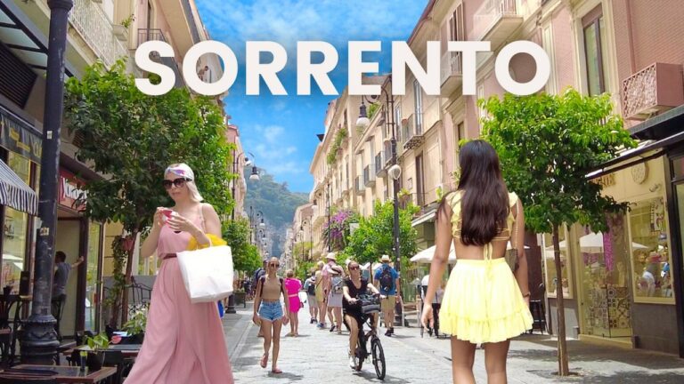 4K Ultra HD Sorrento Italy 🇮🇹 Exquisite 4K Walking Tour of the Gateway to Amalfi Coast