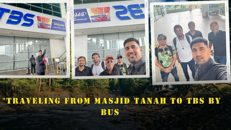 “Traveling from Masjid Tanah to TBS by Bus | Scenic Journey in Malaysia”