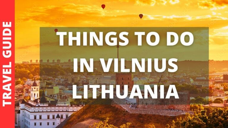 Vilnius Lithuania Travel Guide: 12 BEST Things To Do In Vilnius