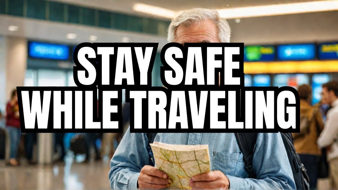 Top 10 Senior Travel Safety Tips EVERYONE Should Know! 🎒