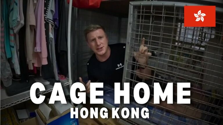 Hong Kong cage homes – Could you live like this? 🇭🇰