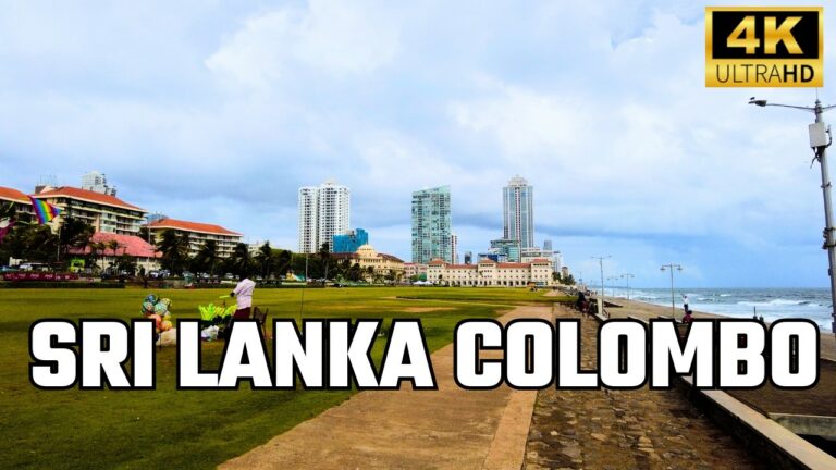 Colombo Sri Lanka: A 4K Journey Through Day & Night