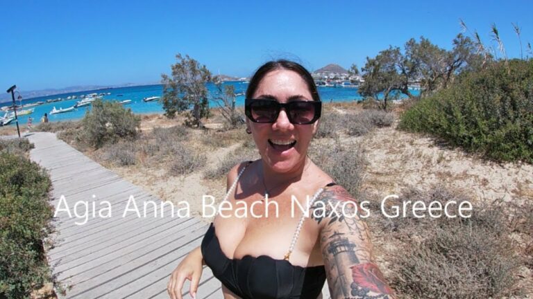 Agia Anna Beach Naxos! A Must See in Naxos! Naxos Greece Travel Guide!