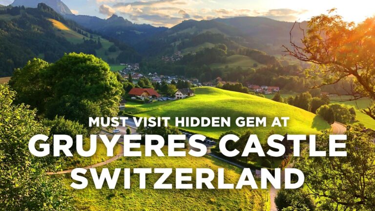 Must Visit Hidden Gem at Gruyeres Castle Switzerland with @tommytravelz