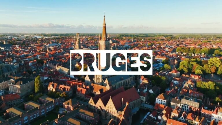 BRUGES, most romantic city in Europe (4K ultra HD) | “Venice of the North”