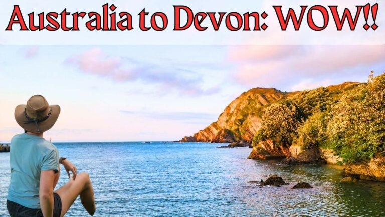 From Down Under to Devon: EPIC English Seaside Escape! Ideal UK Holiday Spot for Families! | Travel