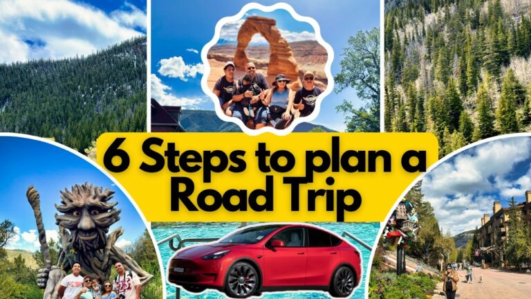 Plan Your Next Road Trip in 6 Steps: Tips and Tricks