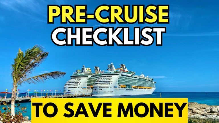 5 Sneaky Pre-Cruise Budget Costs You Forgot About| Free Printable