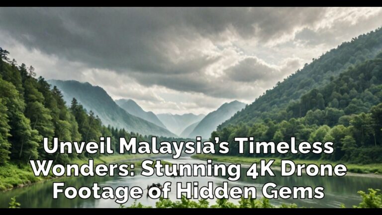 The Soul of Malaysia: Discover Timeless Beauty and Changing Landscapes in Stunning 4K