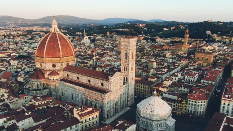 Florence, Italy 🇮🇹 in 4K ULTRA HD 60FPS Video by Drone