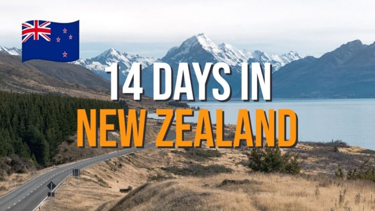 How to Spend 14 Days in New Zealand 🇳🇿 – Ultimate Road Trip Itinerary 🚙