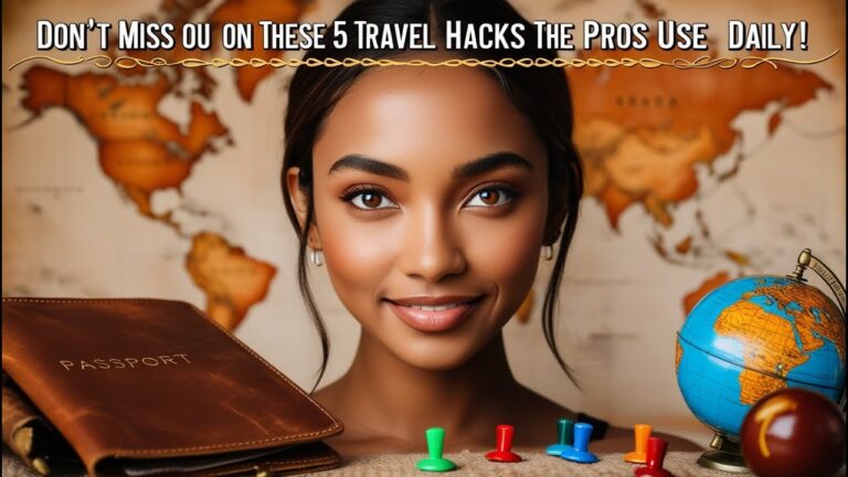 I Spent 30 Days Using These 5 Travel Hacks and Here’s What Happened!