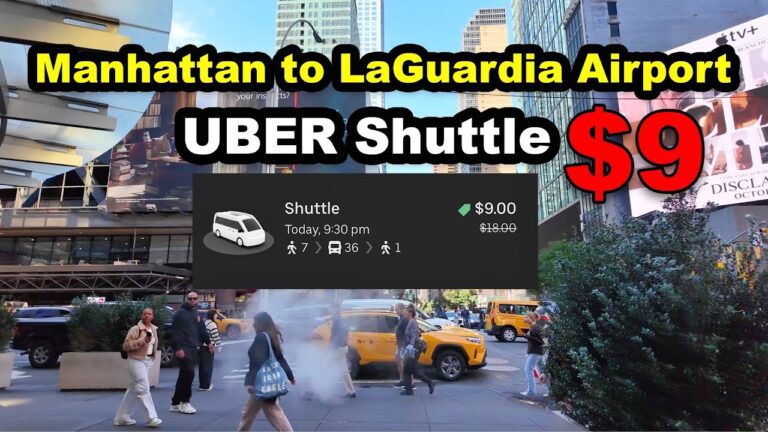 NYC’s Newest  Uber Shuttle NYC Midtown to LaGuardia Airport : Everything You Need to Know