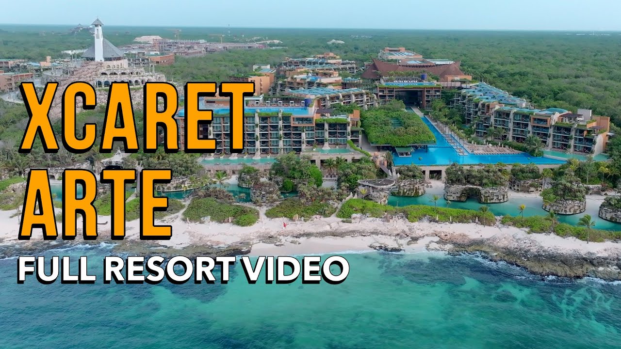 🏖️ Xcaret Arte All Inclusive Resort! Luxury, Art, and Adventure! ☀️