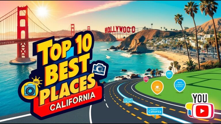 Top 10 Best Places to Visit in California, USA