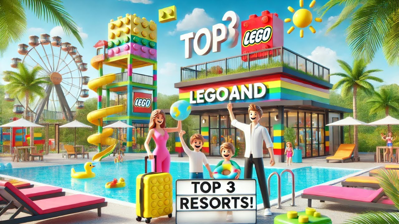 Top 3 Must-Visit Resorts & Hotels at Legoland!