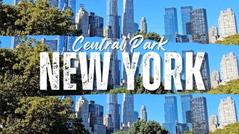 4K Central Park Tour | Explore NYC’s Famous Green Escape