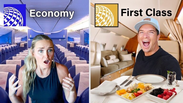 SHOCKING Differences of UNITED POLARIS FIRST CLASS and UNITED ECONOMY