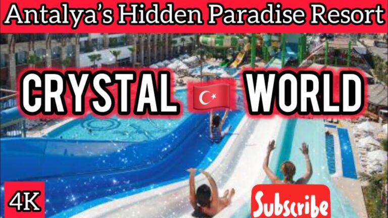 Full Guide Crystal World Resort Antalya 🇹🇷 Walking Tour Turkish Riviera #marveler