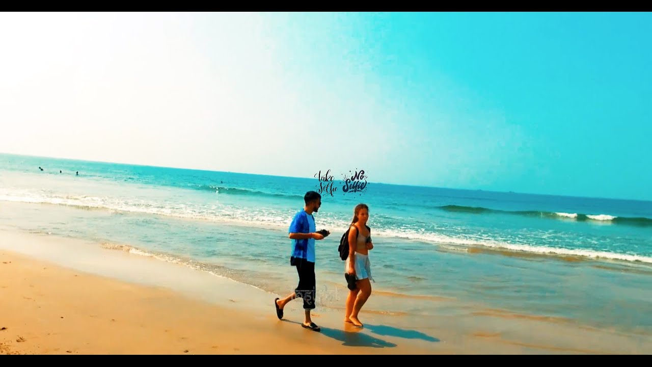 Every Indian boy asks foreign girl tourists to take a selfie ARAMBOLBEACH DAYLIFE GOA SHORT VLOG #28