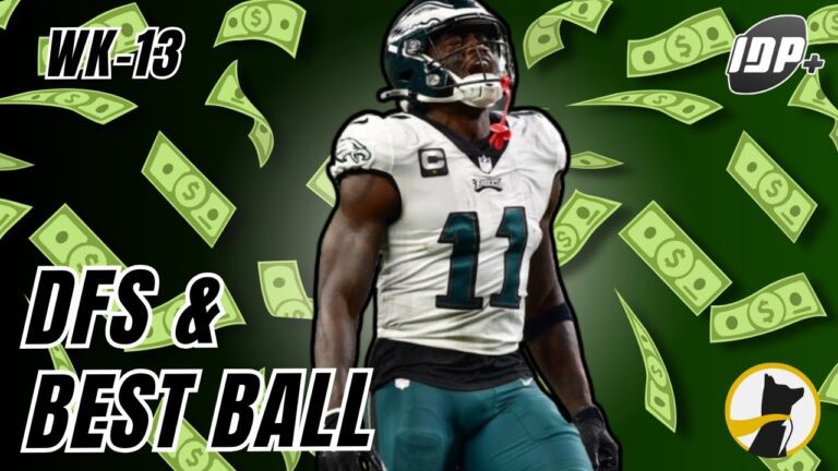 Best NFL Fantasy Football Rankings: Hot Best Ball & NFL Week 13 Picks!