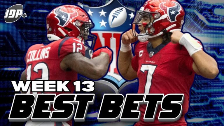 Best NFL Week 13 Prop Bets: Best Bets & Sunday Parlay Picks!